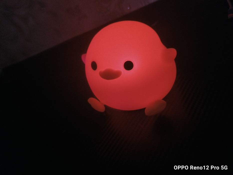 Ночник виде силиконовой утки