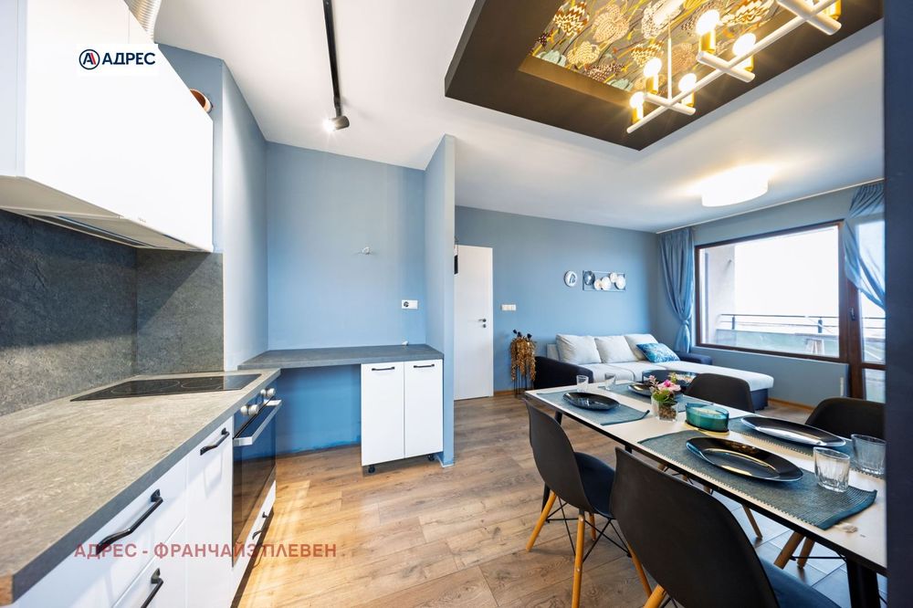 Продава се Двустаен апартамент в Плевен, Широк център - 63 кв.м за 1174 €/кв.м - Снимка #4