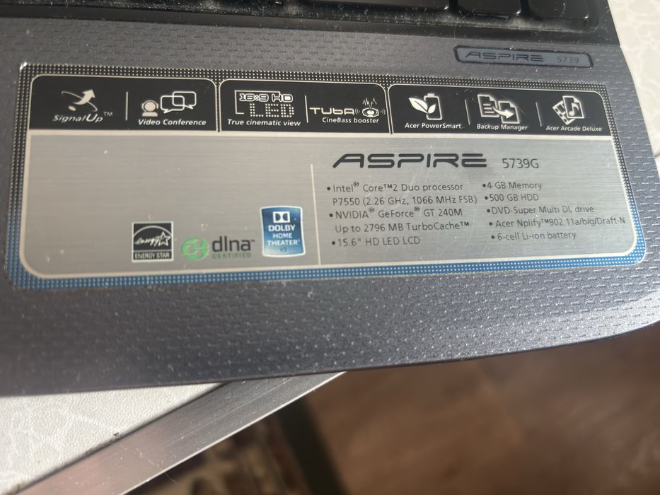 Acer ASPIRE 5739G