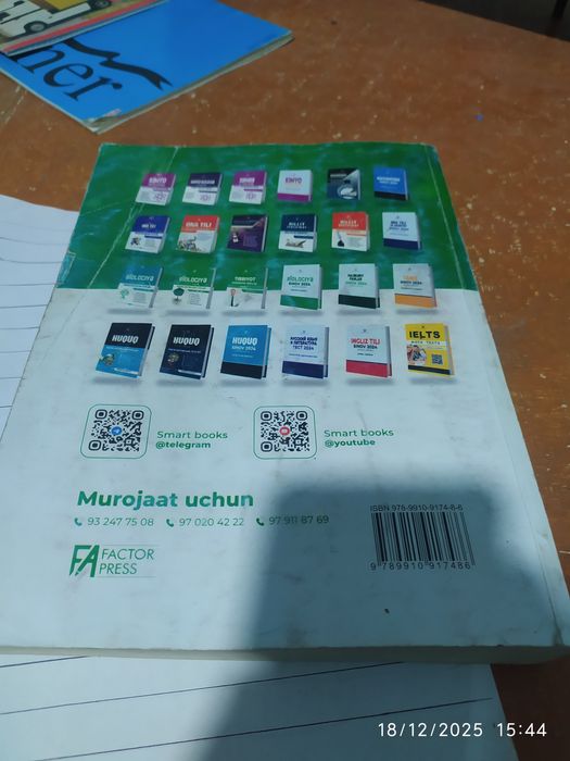 Biologiya kitob 5-11 sinf gacha