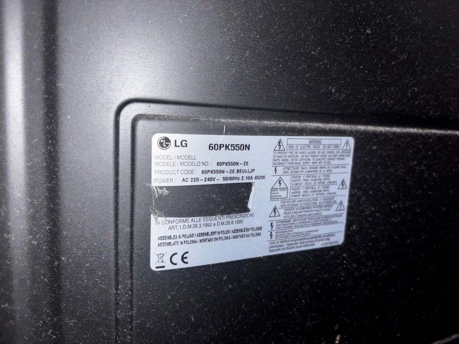 Vând plasma LG 60", 152cm