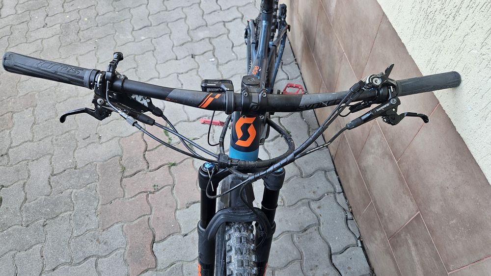 Bicicleta electrica -2 acumulatori Scott Genius 29 cadru M-L