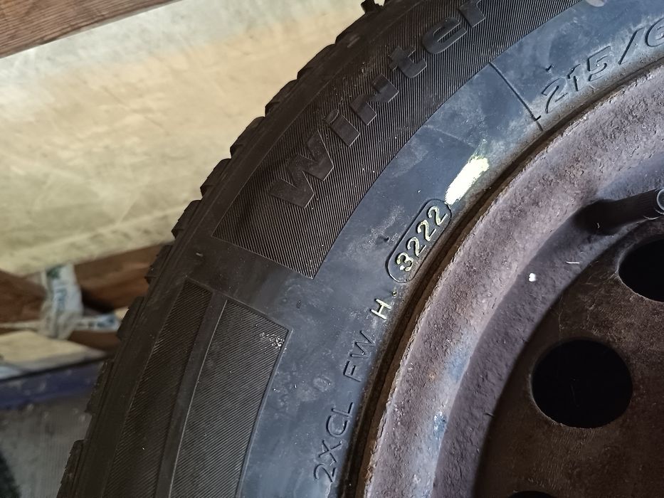 Anvelope MS iarna 215 65 15 hankook 2022 8mm