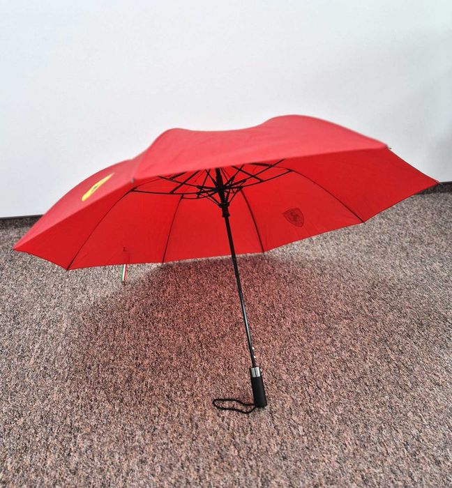 Vand umbrela Ferrari compacta rosie