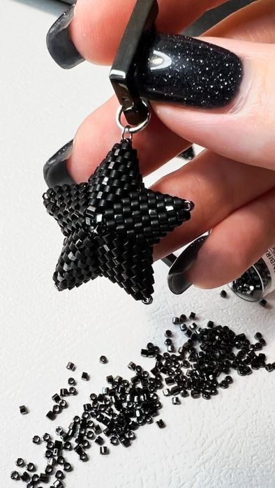 Серьги из бисера
