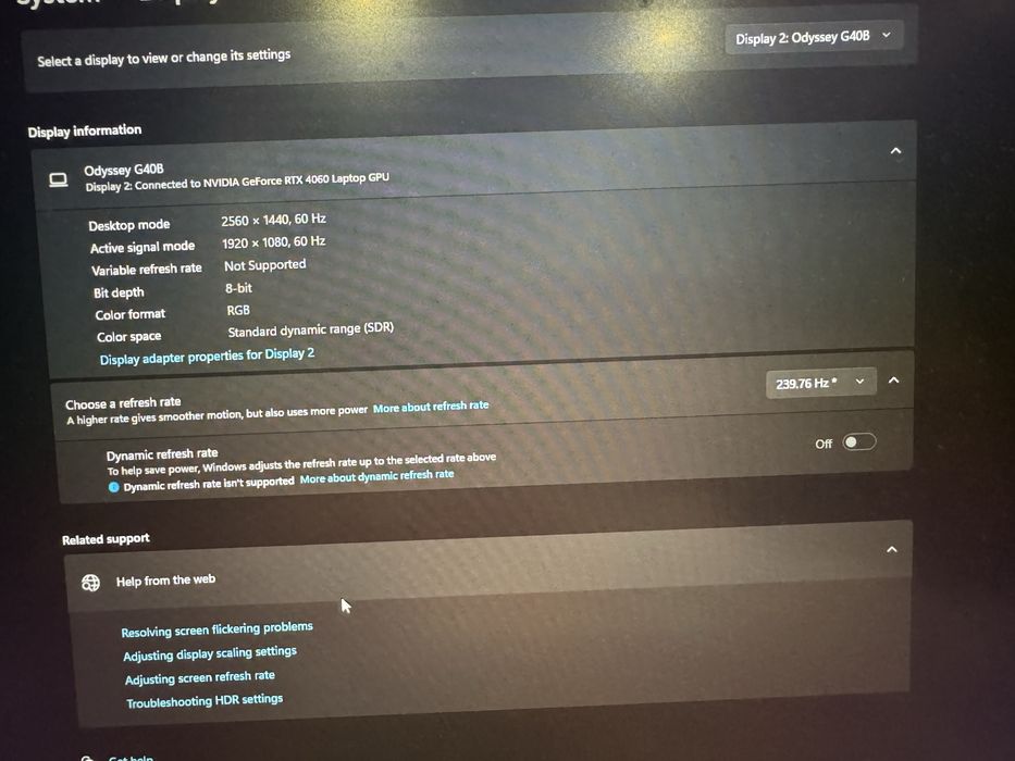 Лаптоп / Laptop / Asus Tuf A17 / 240hz /Ryzen 7 / RTX4060 / 2K