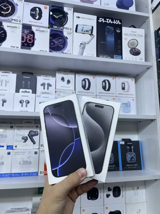 • Новый: iPhone 16 Pro 1TB Black