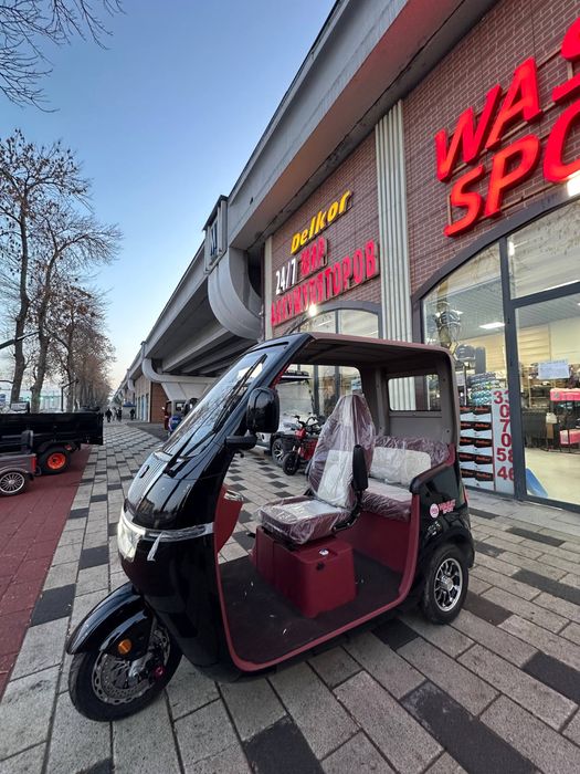 Электроскутер 3 балонли пример