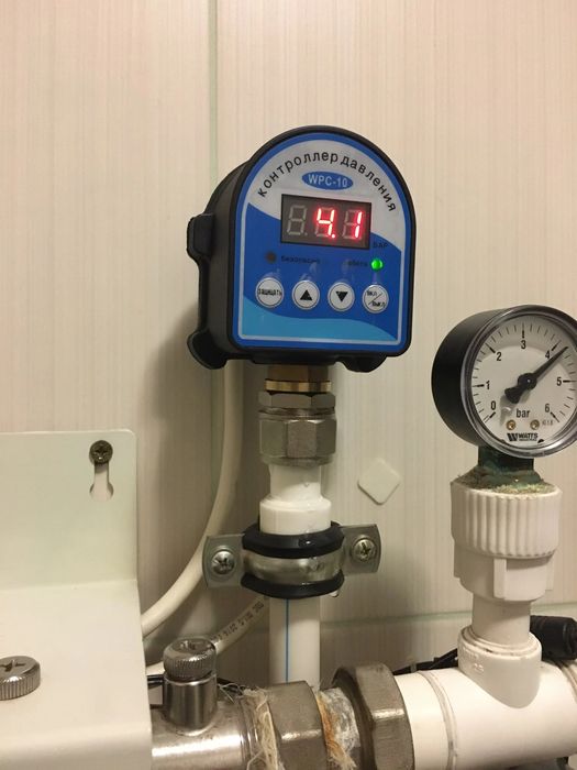 Автоматичен пресостат, контролер, флуид контрол за хидрофорна помпа