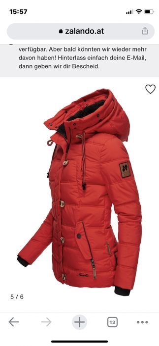 Geaca dama groasa Navahroo Zoja