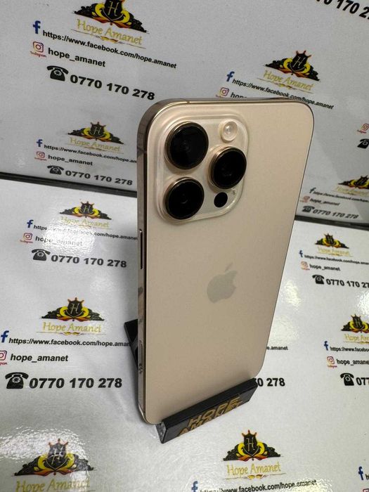 Hope Amanet P13 / iPhone 16 Pro Max / Desert Titanium / 256 GB