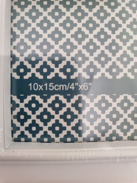 Рамки за снимки 10 см на 15 см бели