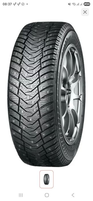 Продам шины Yokohama 235/65 R18 110T с шипами