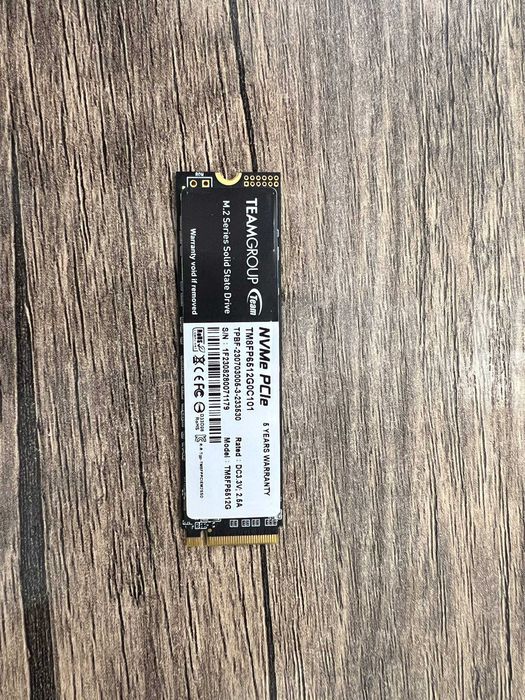 SSD TeamGroup MP65 512GB M.2 NVMe накопитель + Гарантия