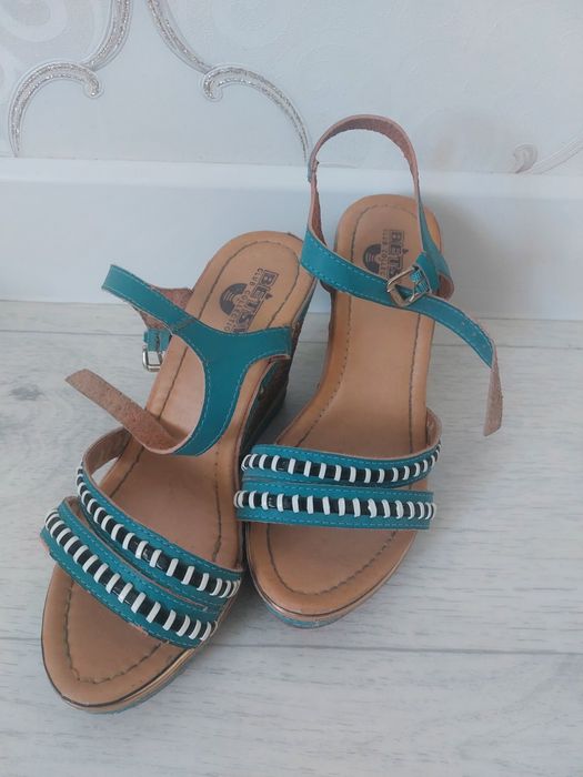 Босоножки натуральная кожа