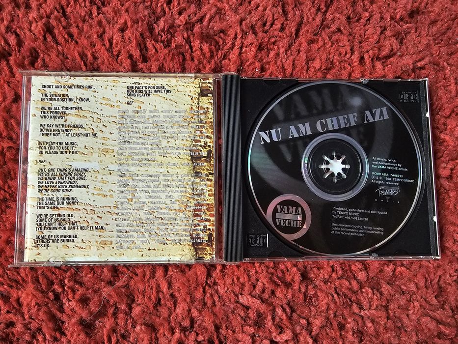 CD rock album Vama Veche - Nu am chef azi (1998) , RAR ! Arad • OLX.ro