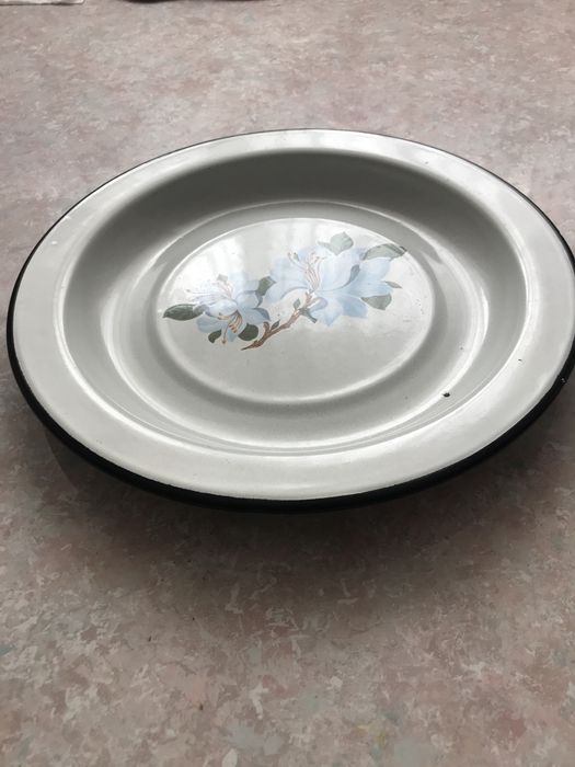 Блюдо эмалированное