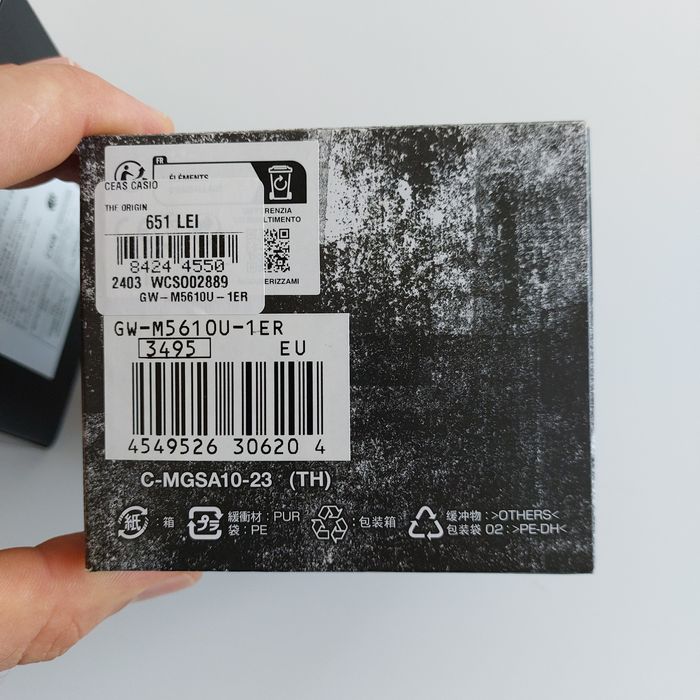 vând ceas casio g-shock gw-m5610u, gw-b5600bc