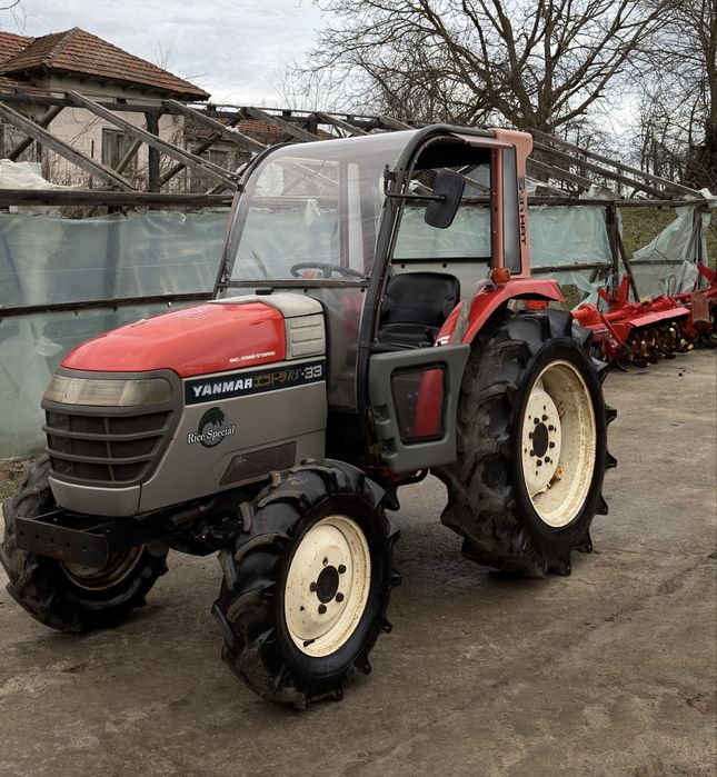 YANMAR RS 33| tractor japonez 4x4| cabina demontabila