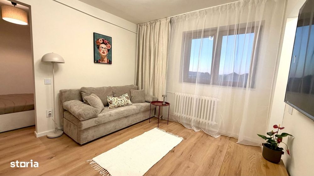 Apartament 2 camere complet renovat si mobilat, TOTUL NOU,Strada Albac