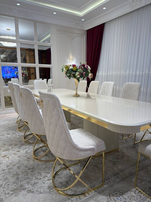 Stol stul turkiya modelimiza 20 yillik ishlab chiqaruvchidan 12x1