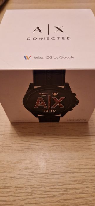 Armani Exchange Connected Oțel inoxidabil 46mm Smartwatch