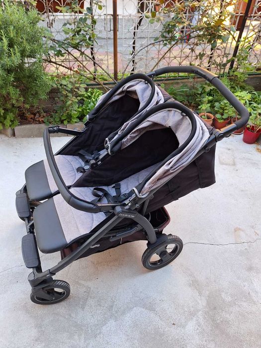 Детска количка за близнаци Peg Perego Book for two