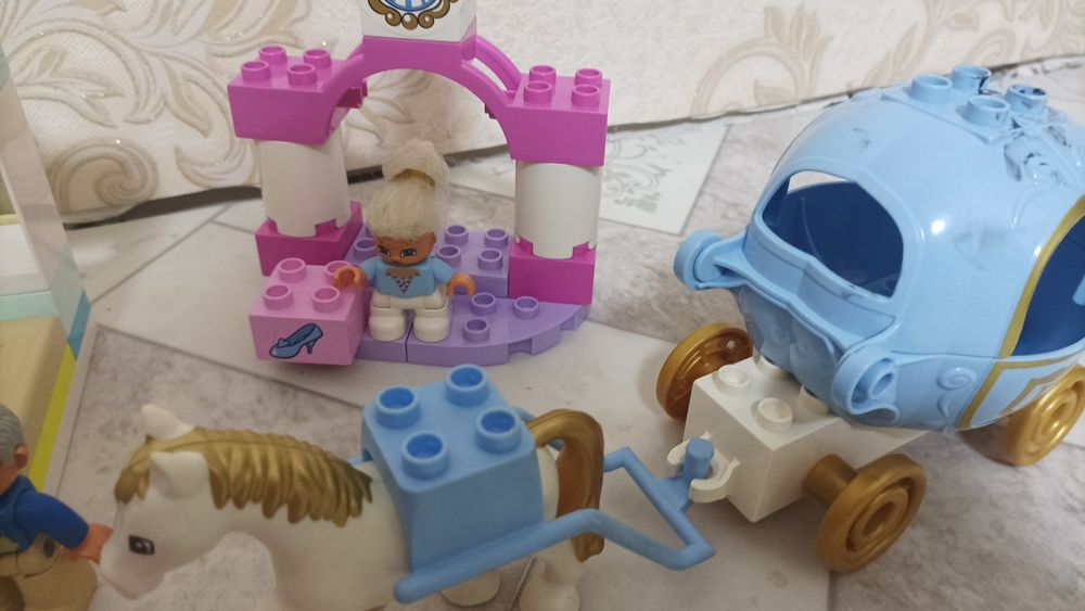 Лего Дупло оригинал 3 набора для девочек