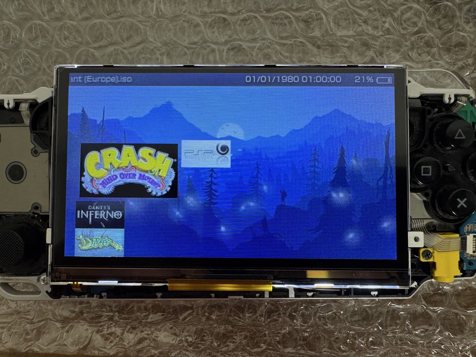 PSP 2000 / 3000 LCD Display – Нови дисплеи