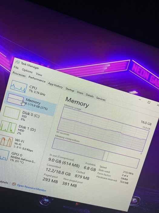 Vand i7 6700 Gtx 1650 16 rami