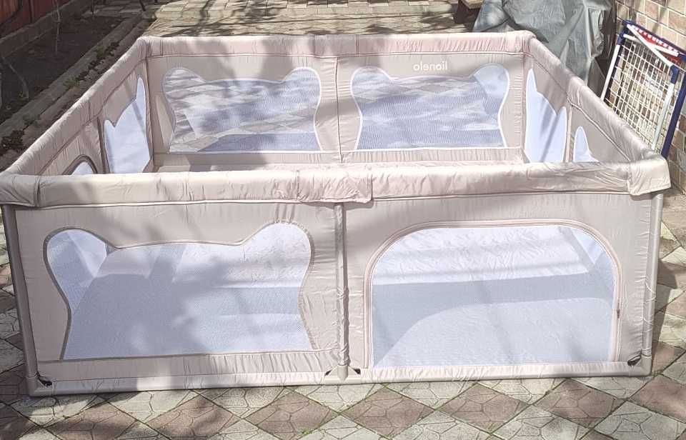 Tarc de joaca copii, Lionelo, Willow XL,180 x 200 cm