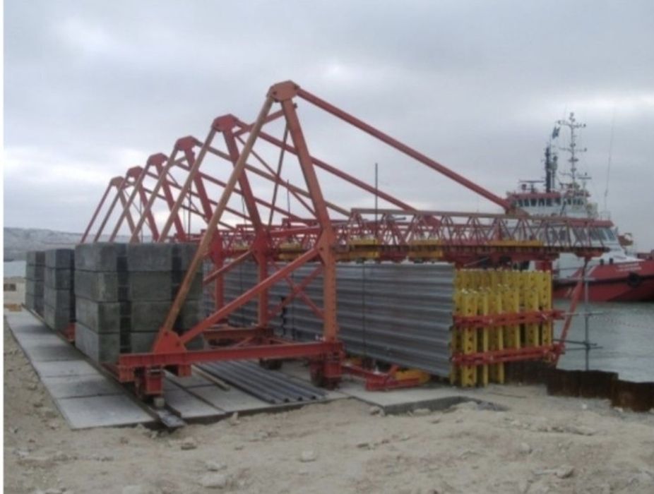 Опалубка Пери, для мостов и причала