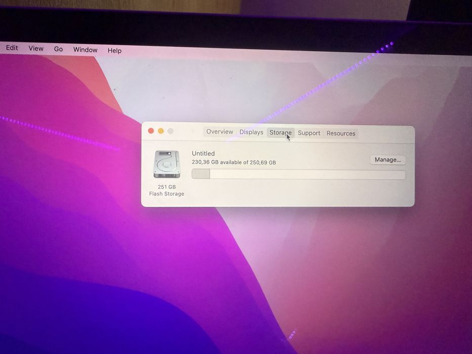 Vand MacBook Pro 2016