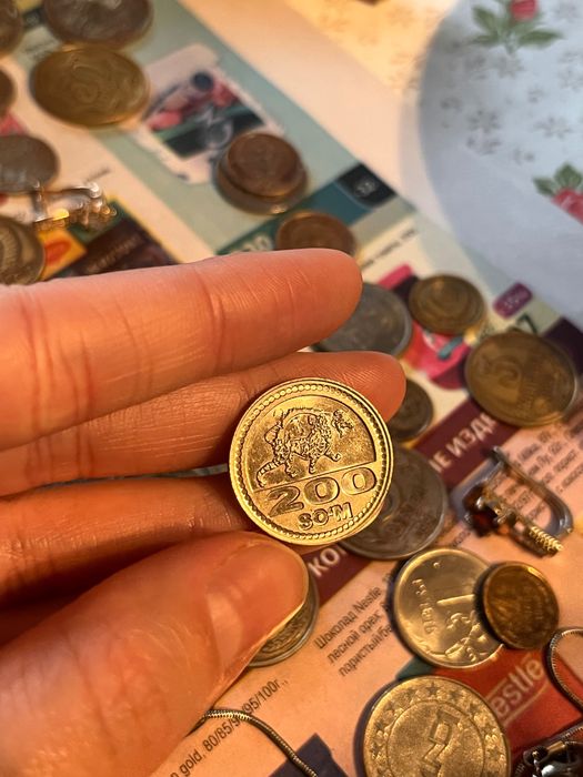 Старые монеты, разных годов
