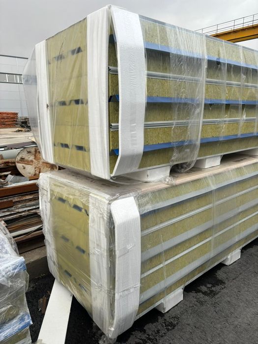 Продам сэндвич-панели стеновые, кровельные