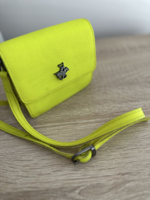 Beverly Hills Polo Club чанта - неоново жълто