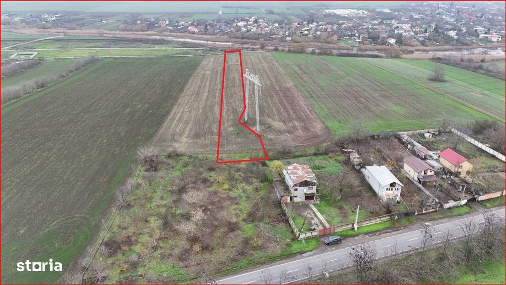 Frumusani– Orasti | Teren 7.630 Mp | Dubla Deschidere 28 M