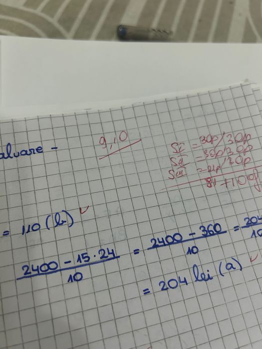 Meditatii Matematica sector 4