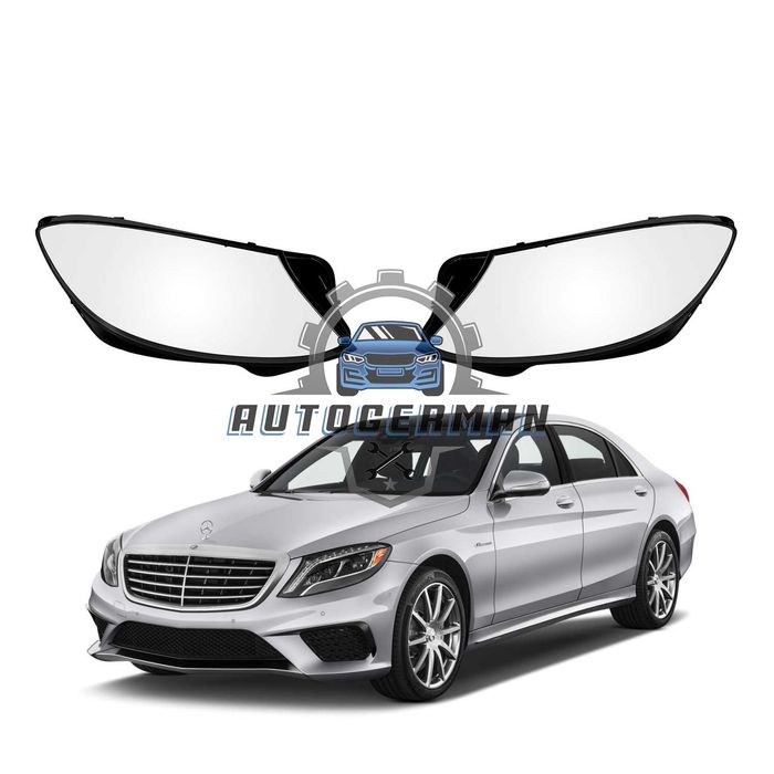 Капаци фарове Mercedes W222 S-Class (14-17) стъкло фар крушки Мерцедес В222 С-Клас xenon