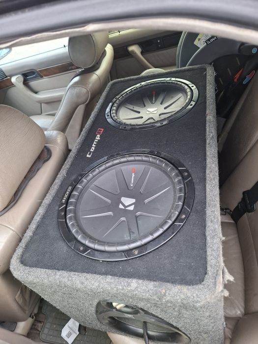 Kicker CompR 2×12 (40DCWR122) усилитель Alphard Machete MLA-1500