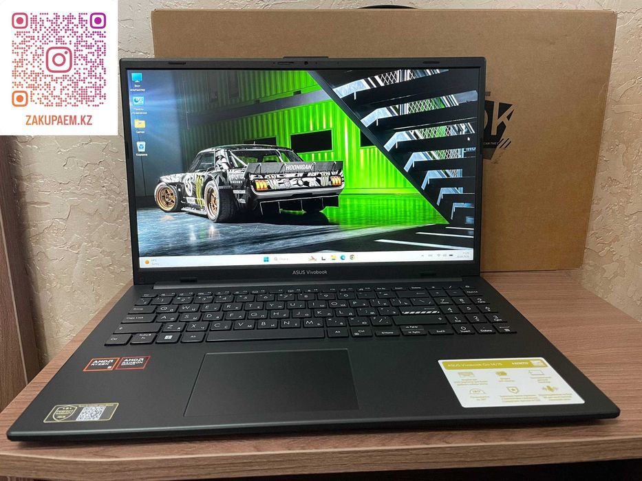 Новый Asus VivoBook E1504F /AMD Ryzen 5 40/8Gb Ram/256Gb ssd/