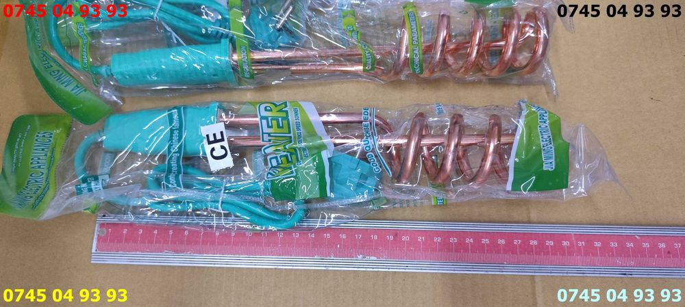 fierbator apa lichide clasic 30cm diametru 5cm 1000W noi