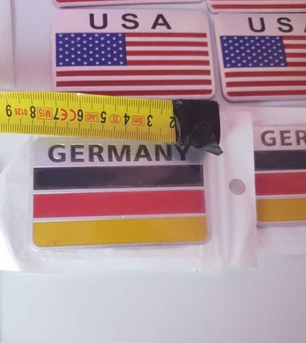 Steag aluminiu cu banda dubla adeziva