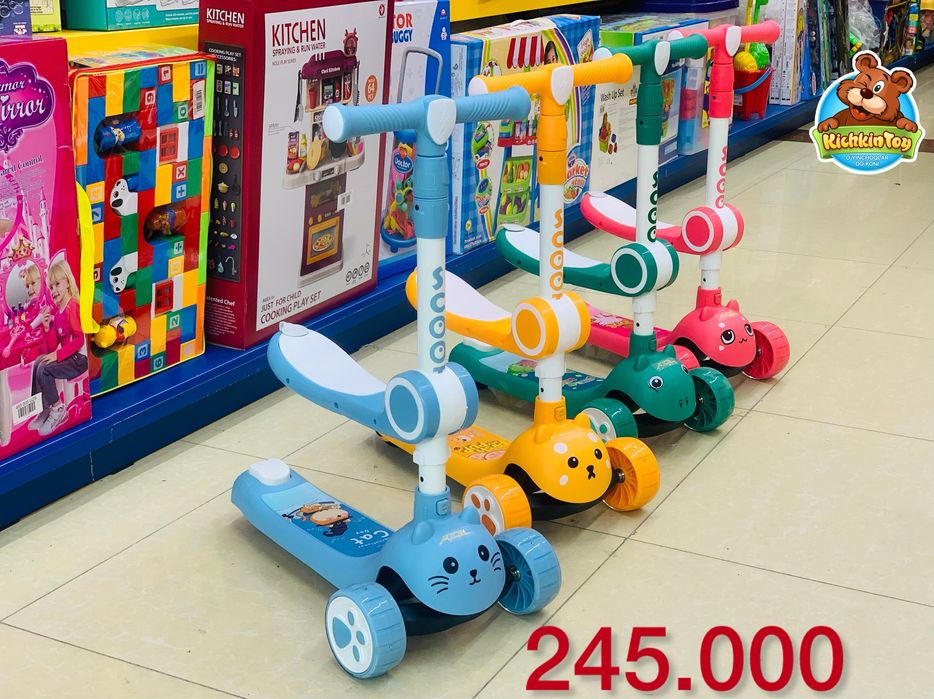 Полицейская машина Bolalar mashinasi Police Самокат Samokat Игрушки