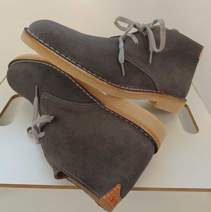 Ghete desert 44 42 43 chukka suede Carrera NOI piele naturala moale
