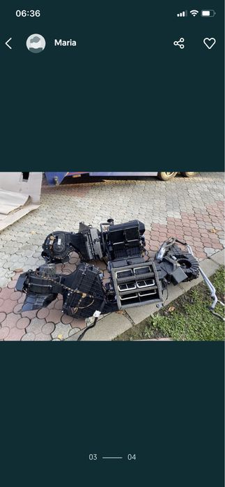 Aeroterma caldura vw T6 T5 golf 7 vw sharan skoda octavia superb