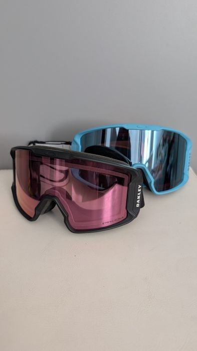 Ochelari ski Oakley Line Miner M Matte Black Prizm Snow Hi Pink