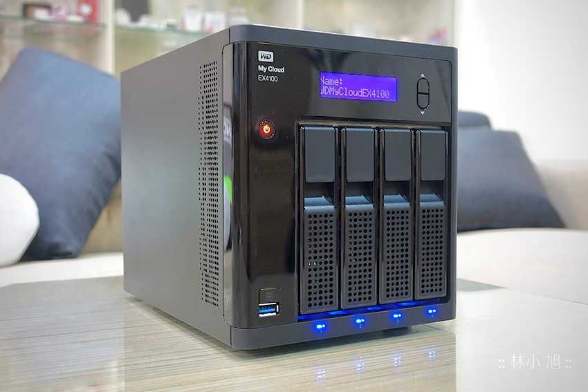 NAS Western Digital MyCloud EX4100 4 sloturi hdd