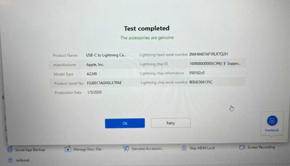 Incarcator si cablu iPhone (20W) iPhone X, 11, 12, 13, 14, 15