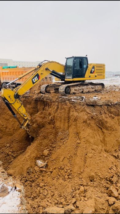 Разработатка котлована Астана